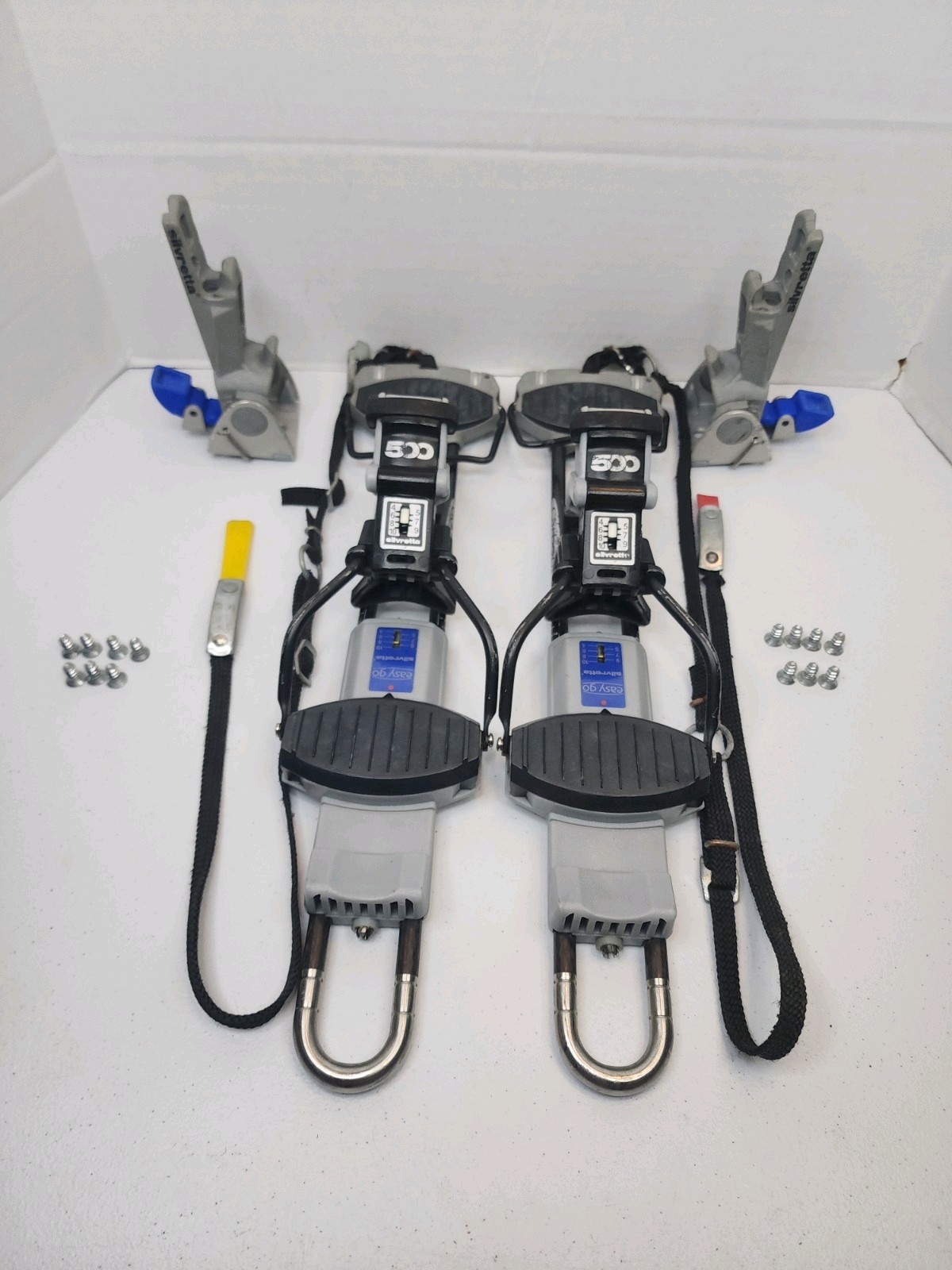 Silvretta Easy Go 500 Ski Bindings Size Large Alpine Touring Carbon