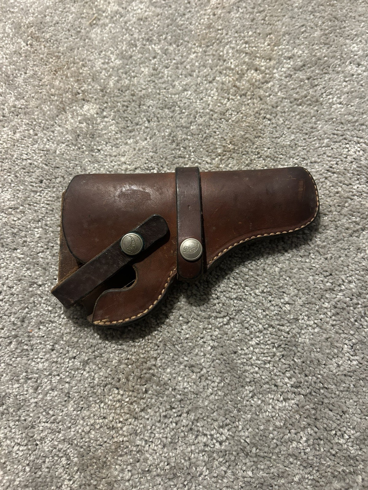 Vintage Hunter 1100 B30 Leather Right Handed Revolver Holster