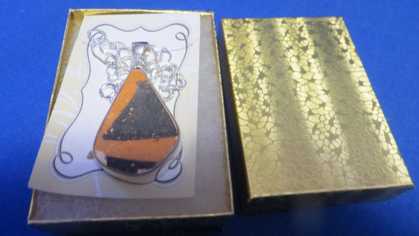 Starborn Creations Sterling Sterling Silver ANASAZI Pottery Shard Pendant