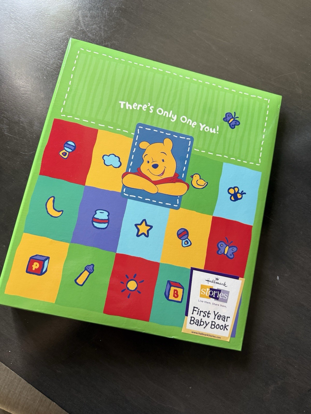 Hallmark Disney Winnie the Pooh "There's Only One You!" First Year Baby Book