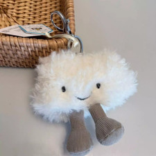 CLOUD BAG CHARM Jelly Soft Plush Toy NWT RARE & HTF Retired! CUTE!