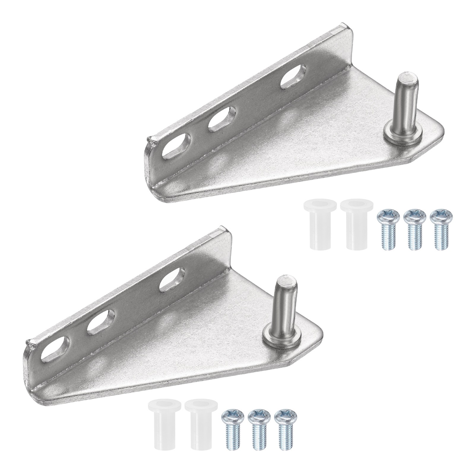 2Pcs 1.46" Stainless Steel Fridge Hinges Freezer Door Inner Column Hinge Left