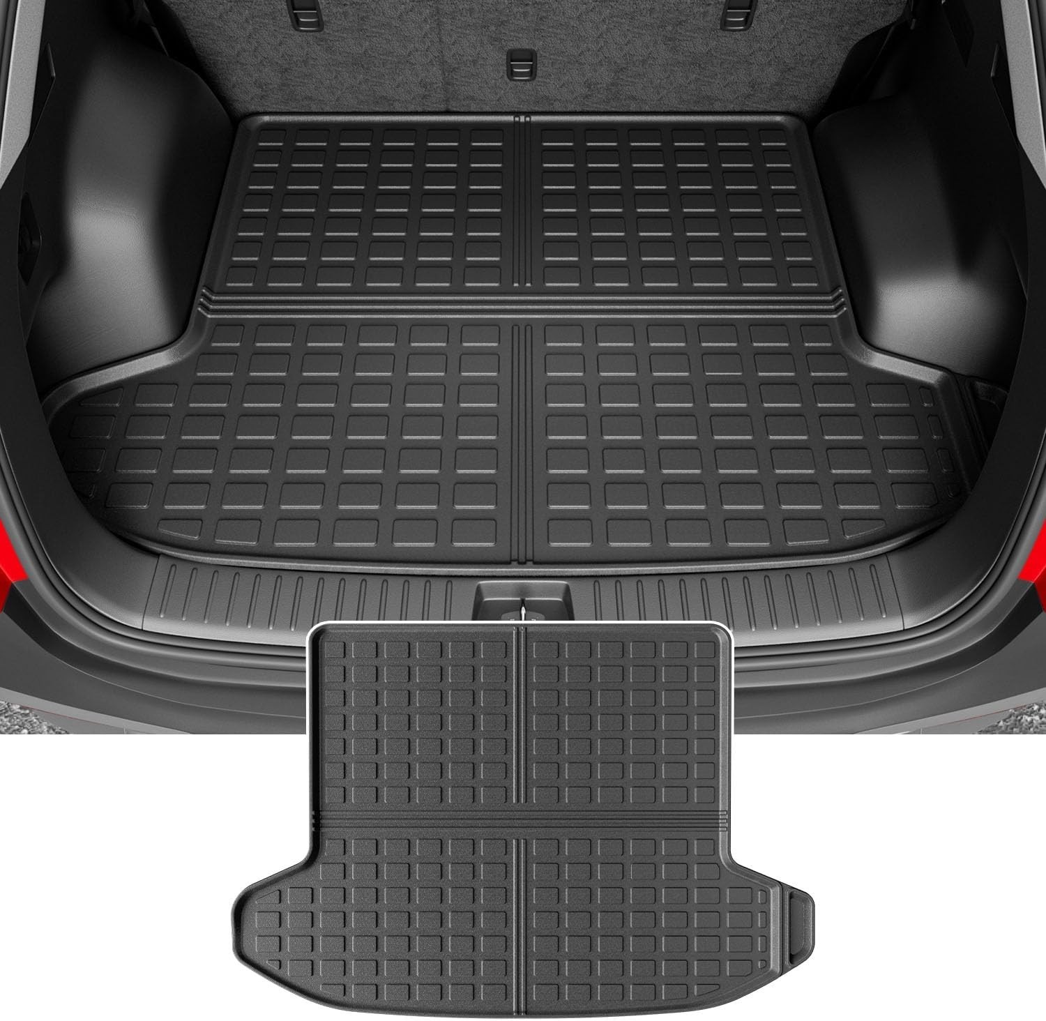powoq Fuel&Hybrid Trunk Mat Compatible with 2023-2026 Kia Sportage Cargo Mat ...