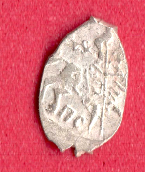 Russia Wire Silver Kopeck ca 1606 False Dmitry Pskov Rare 6188