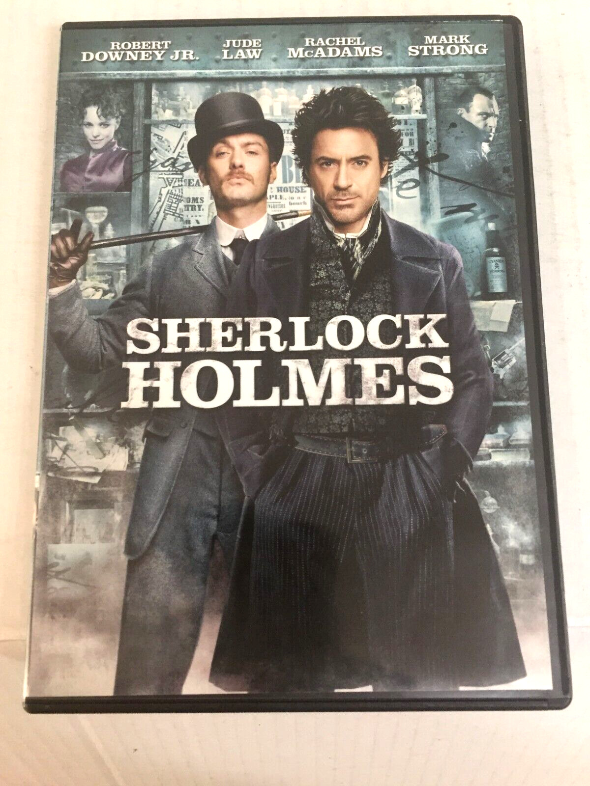 Sherlock Holmes DVD  Robert Downey Jr. Ships  Same Day With Tracking