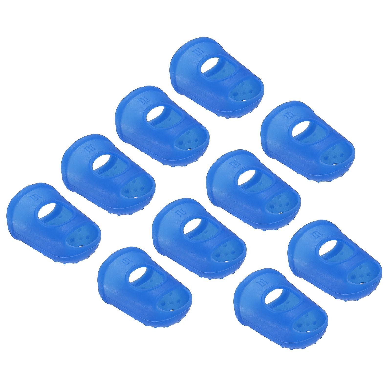10 Piece 29mm Dark Blue Non-Slip Protection Fingertip Fingertip