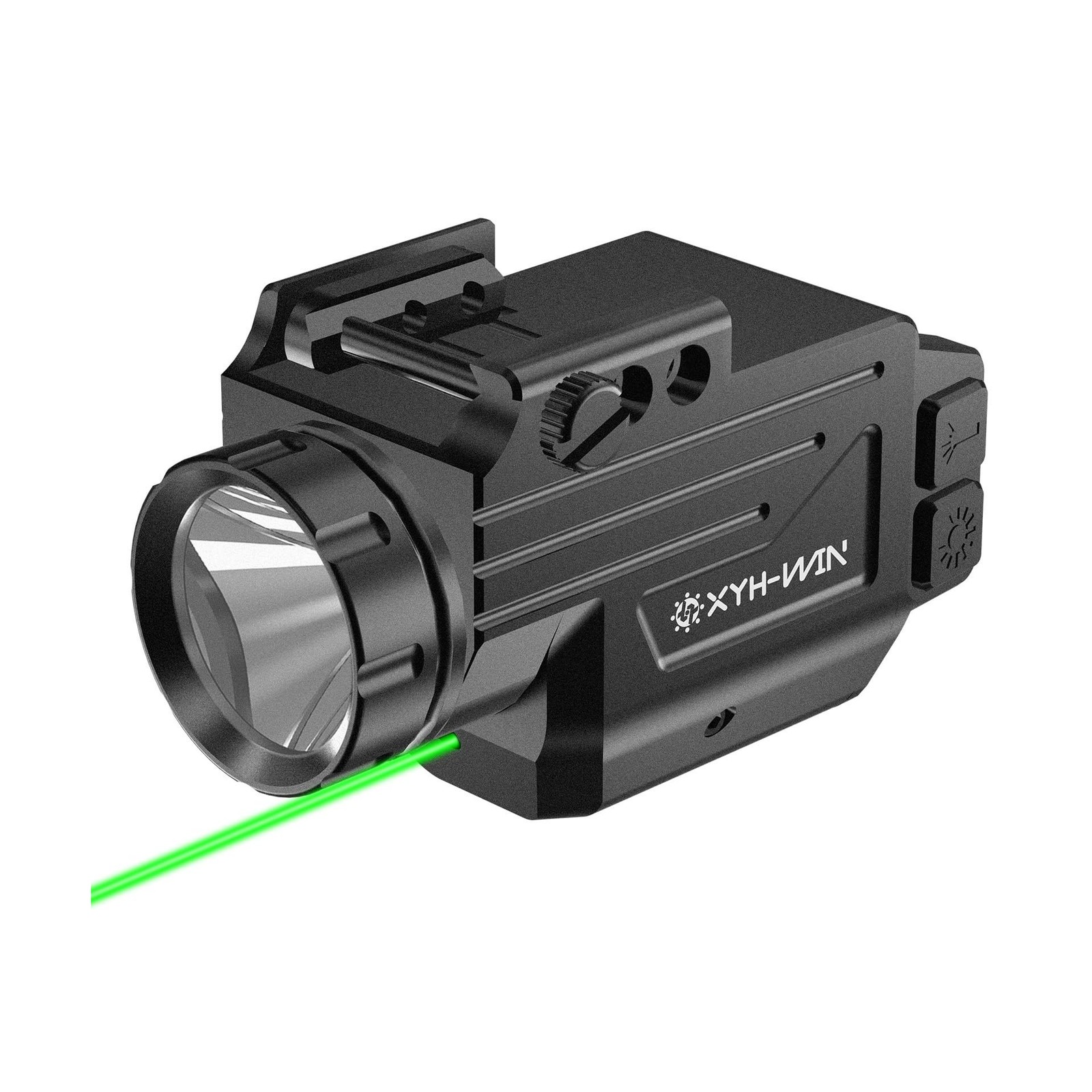 Aluminum 1000 Lumens Green/Blue/Red Laser Light Combo with Strobe F... Fast Ship