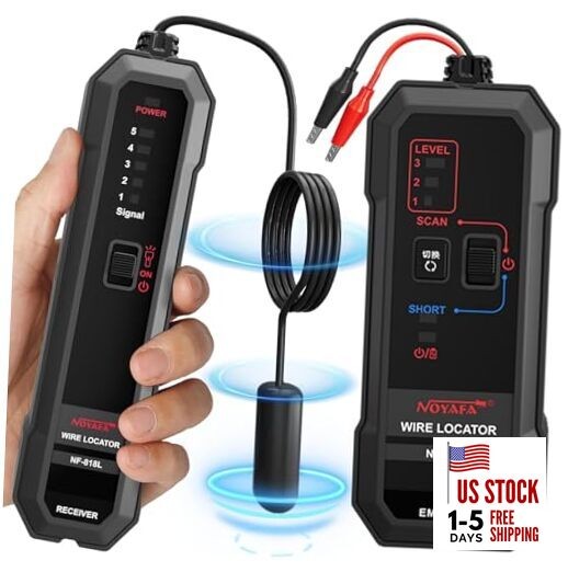 Underground Wire Locator, Underground Cable Locator for Pet Fence Buried 