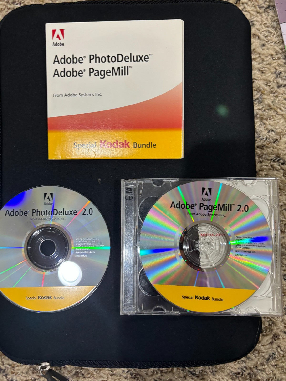 Adobe PageMill photoDeluxe Version 2.0 with Serial Number for win MAC