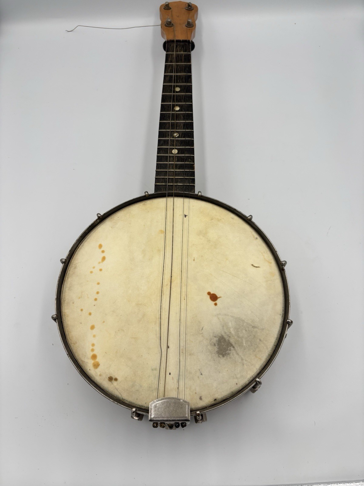 Vintage 4 String Banjo 8” Head Parts/Repair Project