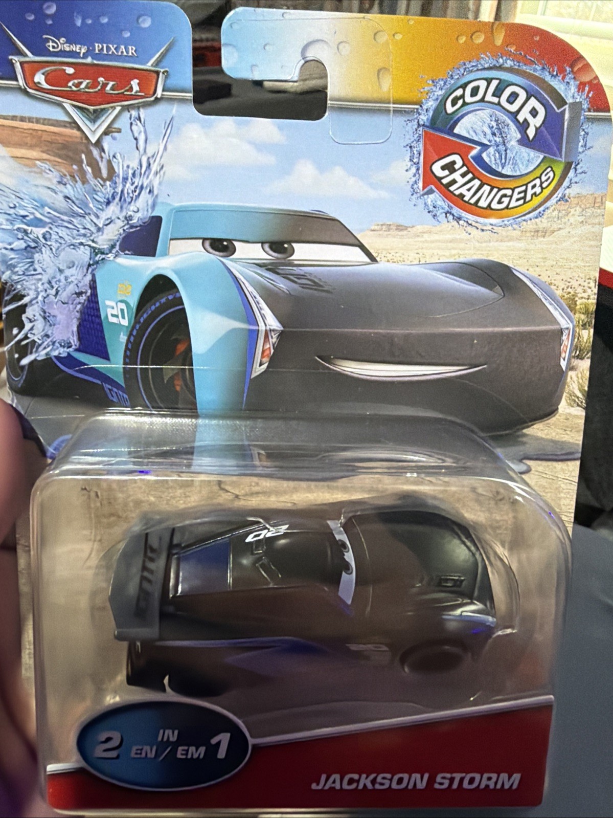 Disney Pixar Cars Color Changers- Jackson Storm