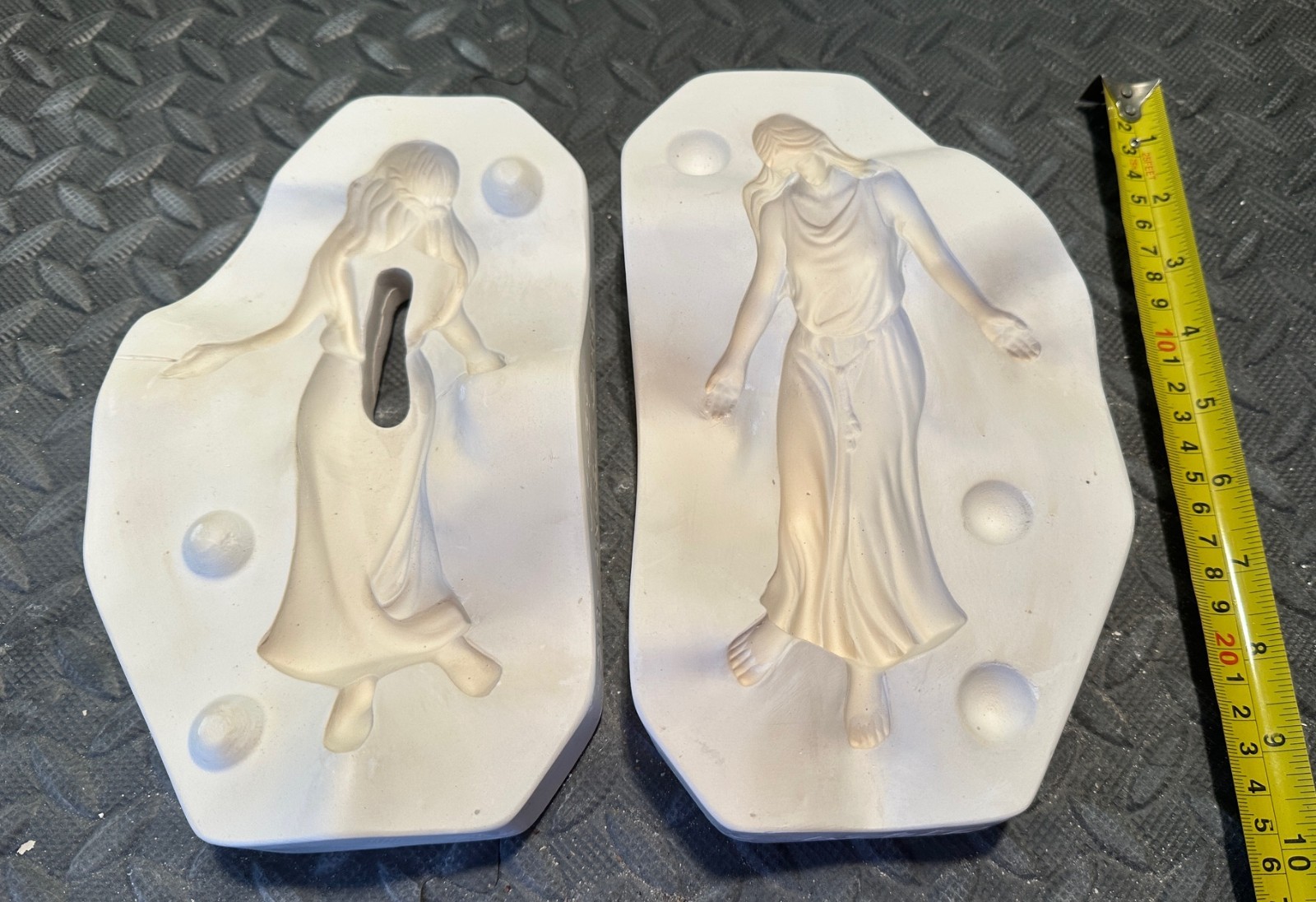 Clay Magic J1439 Small Angel 7"T Ceramic Mold