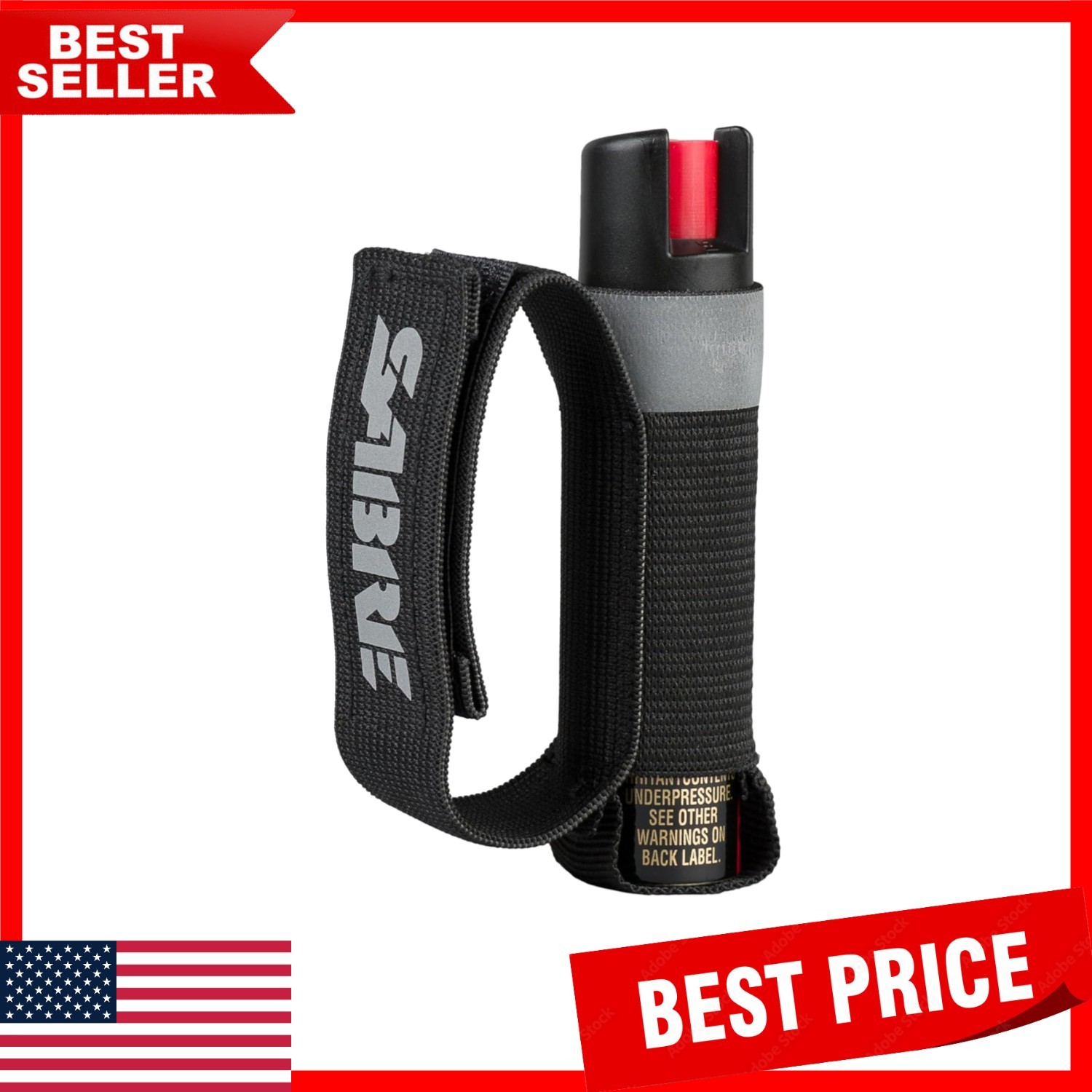 Self-Defense Runner Pepper Gel - HPLC Tested, 12-16 ft Range, Adjustable Strap