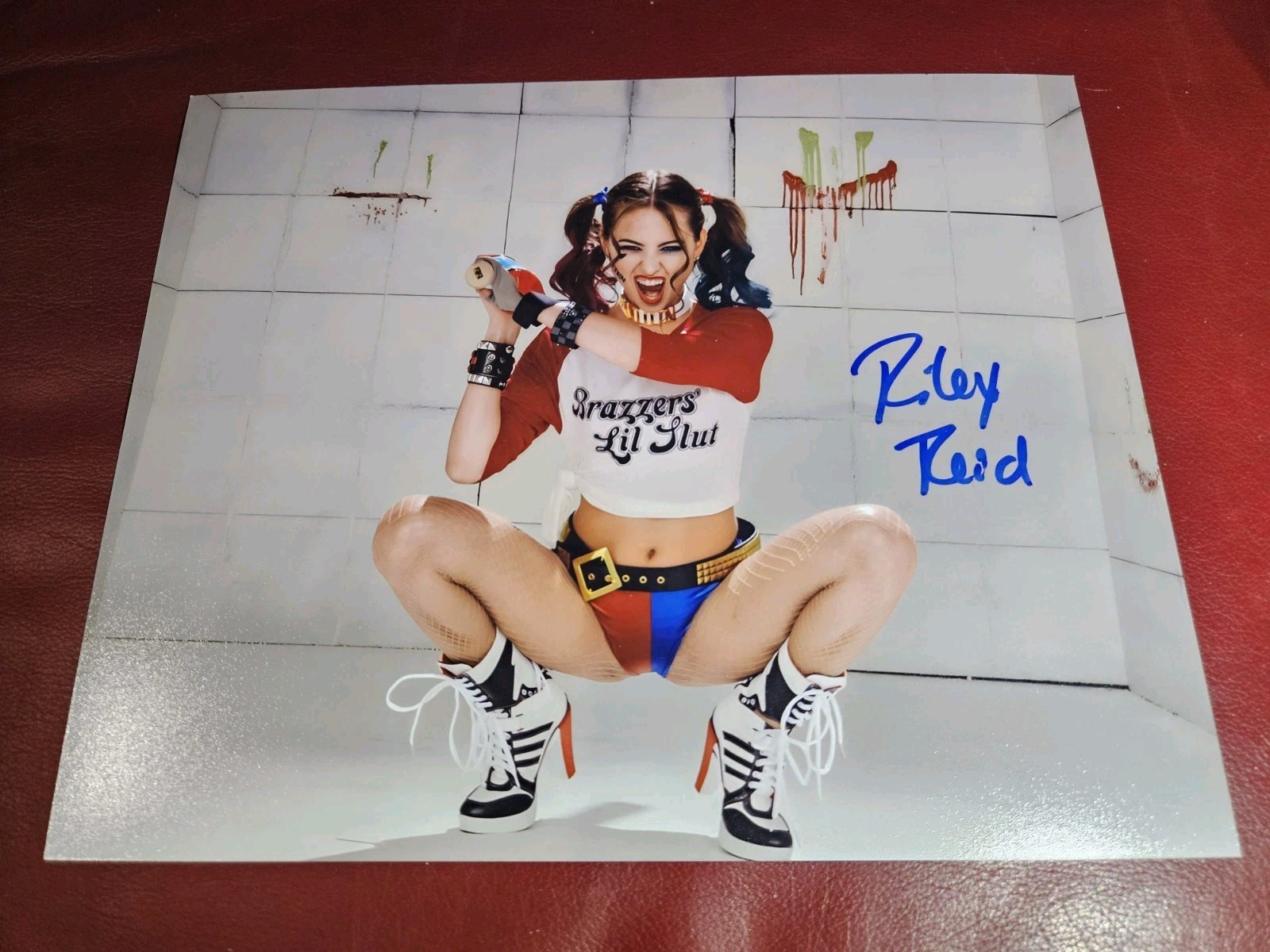 Riley Reid Signed 8x10 Photo Adult Star Autographed COA
