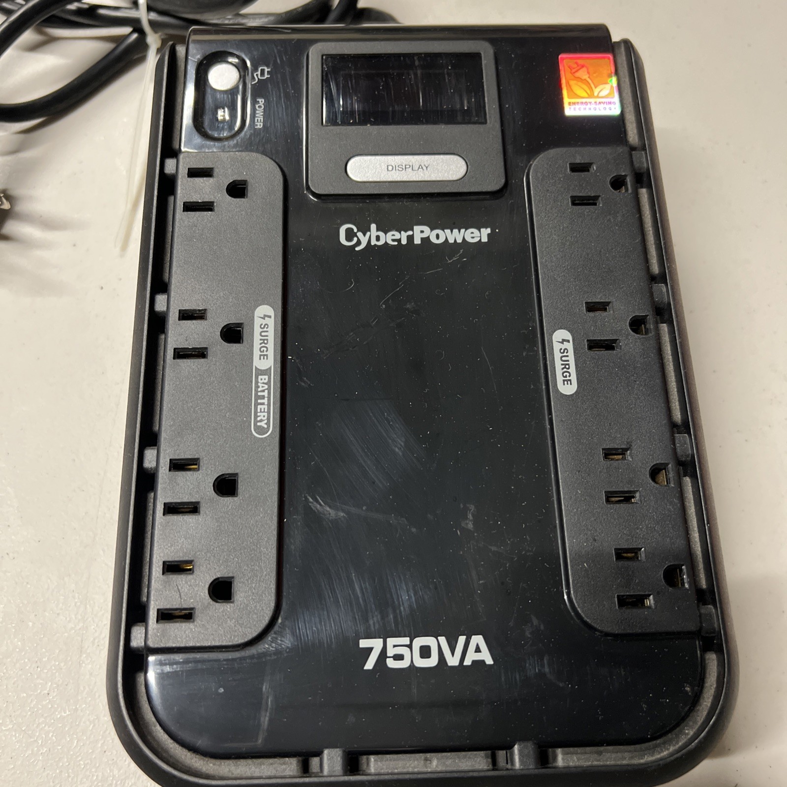 CyberPower Intelligent LCD 750VA UPC 420W 8 Outlet NO BATTERY