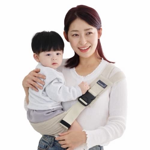 Gooseket Gray Baby Sling Hip Seat Carrier