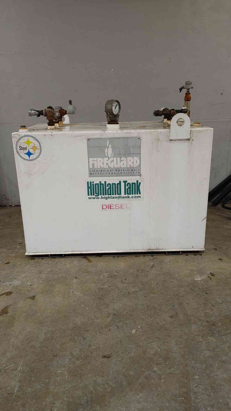 Highland Tank FIREGUARD 600 gallon Double-wall Diesel Storage Tank(SKU: 112396)
