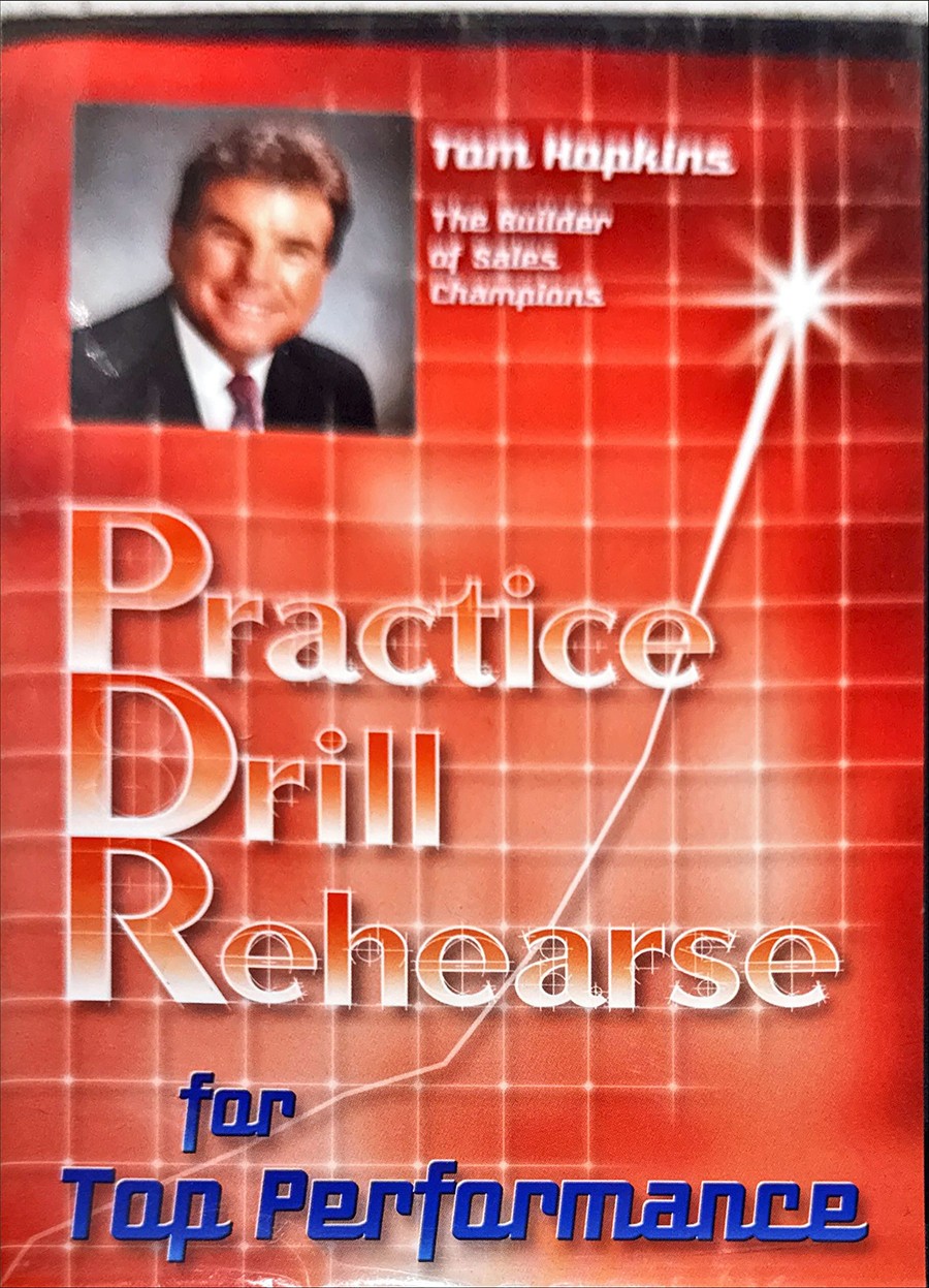 Tom Hopkins - Practice Drill Rehearse DVD - Brand NEW