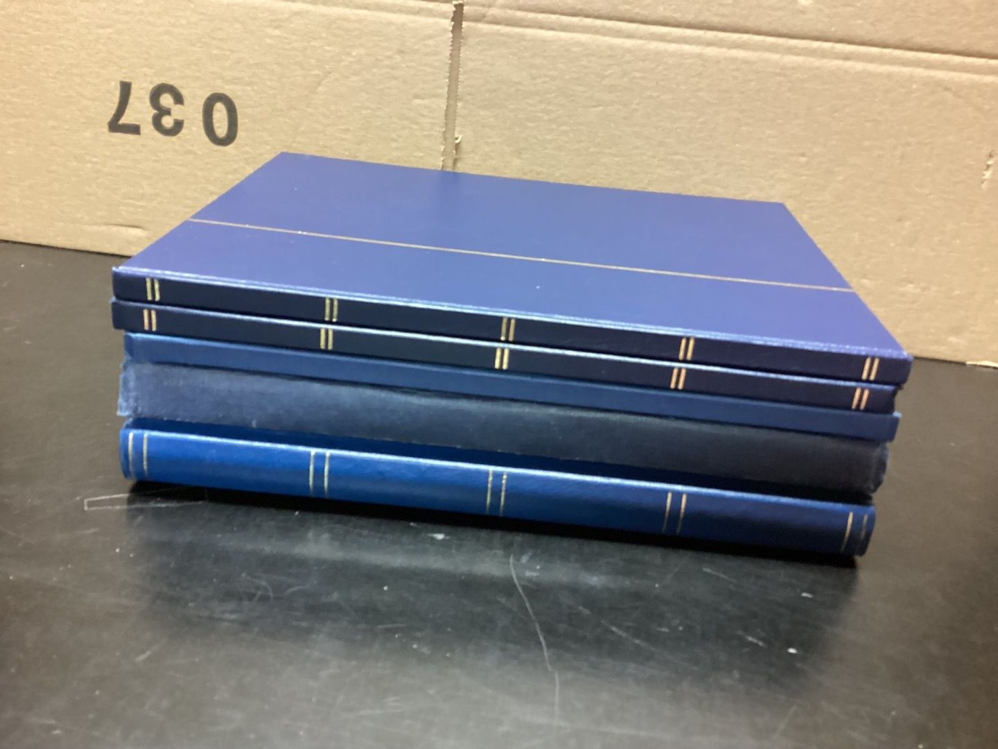 Stock albums stamp albums 5 pieces white used