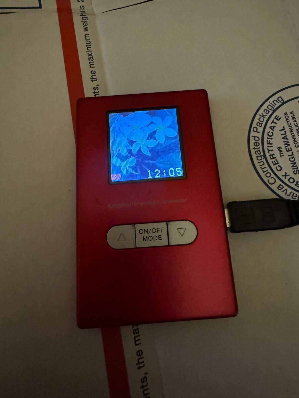 Digital Decor Digital Pocket Viewer Purple DPCI #056 13 0705