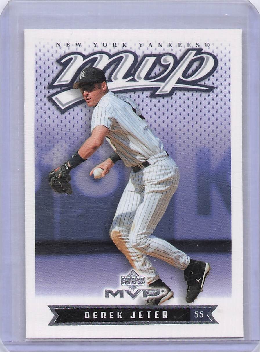 Derek Jeter 2003 Upper Deck #135 MVP  New York Yankees