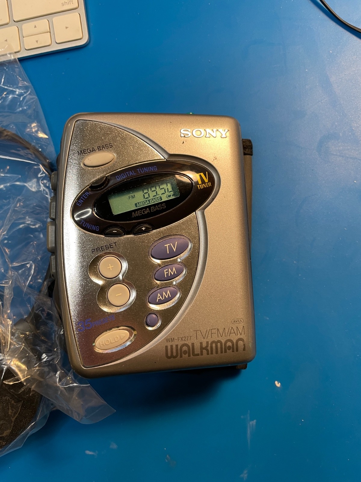 🔥 Sony Walkman WM-FX277 Radio Cassette Player - New Drive Belt- Reconditioned🔥