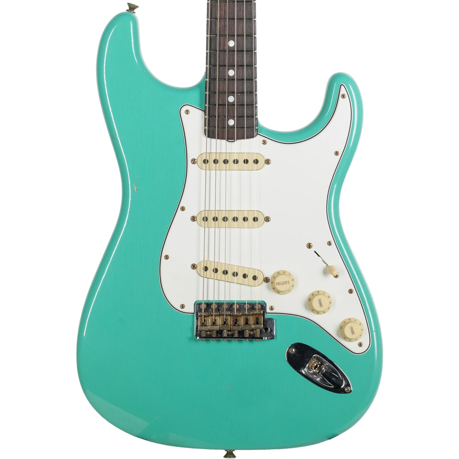 Fender Custom Shop L-Series ‘64 Stratocaster Journeyman - Aged Sea Foam Green