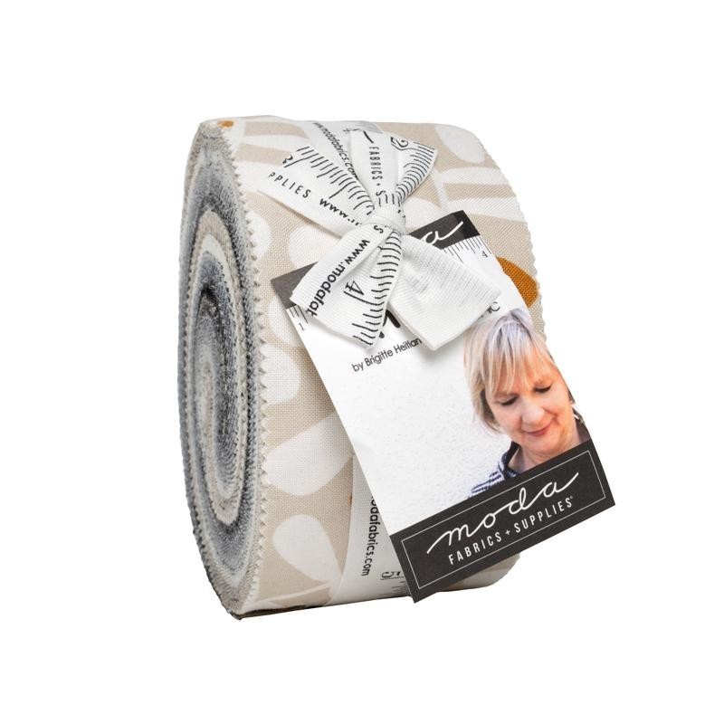 MIRA 2.5" Strip Jelly Roll Quilt Fabric by Moda (40 Pc) and Zen Chic