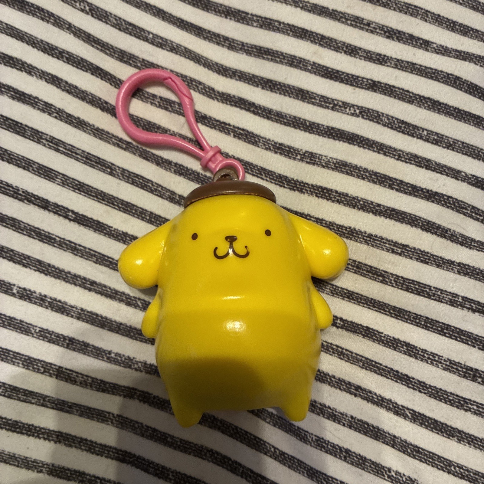 Pompompurin Hello Kitty and Friends Figural Bag Clip