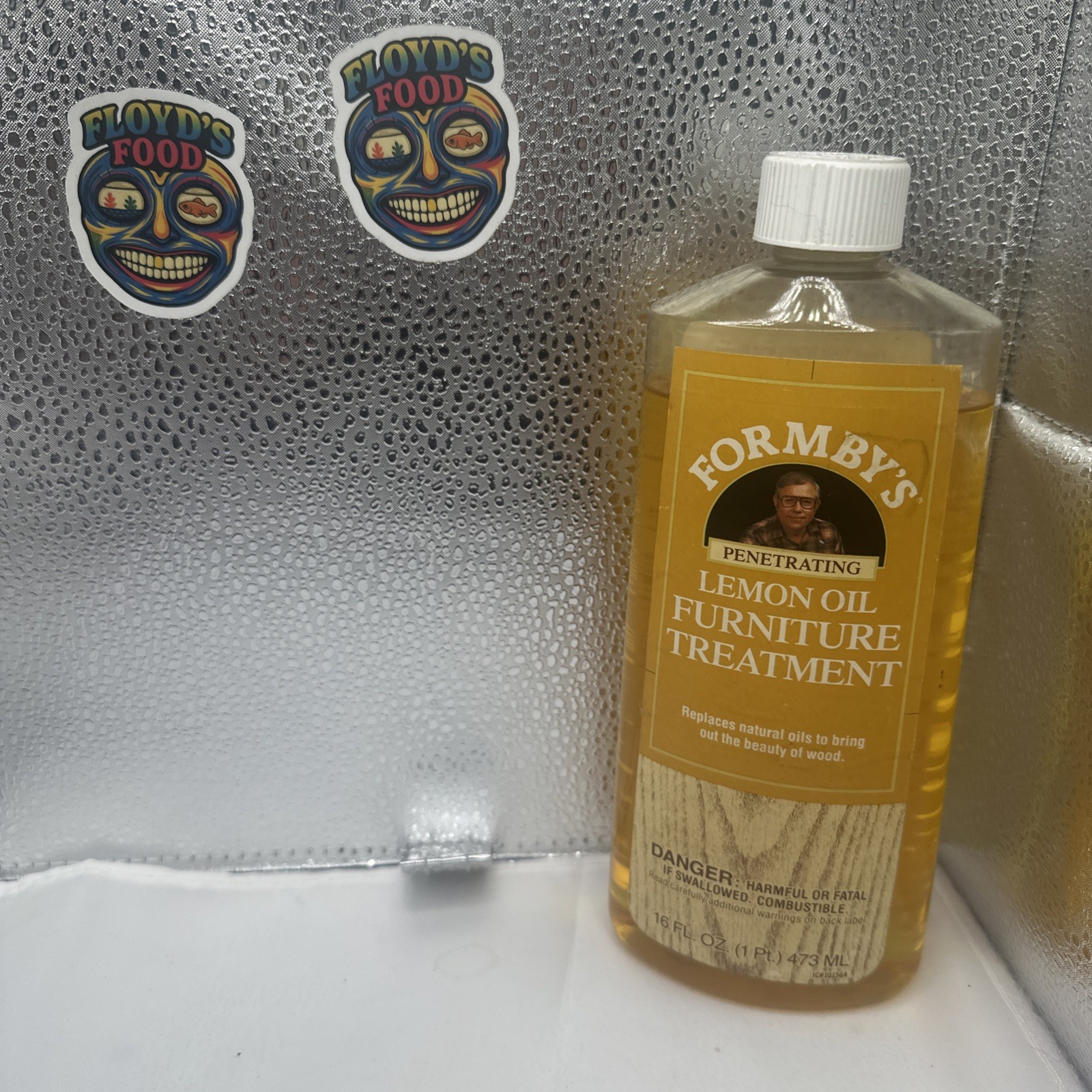 Formby’s Penetrating Lemon Oil Wood Furniture Treatment 84% Full 16 oz Bottle