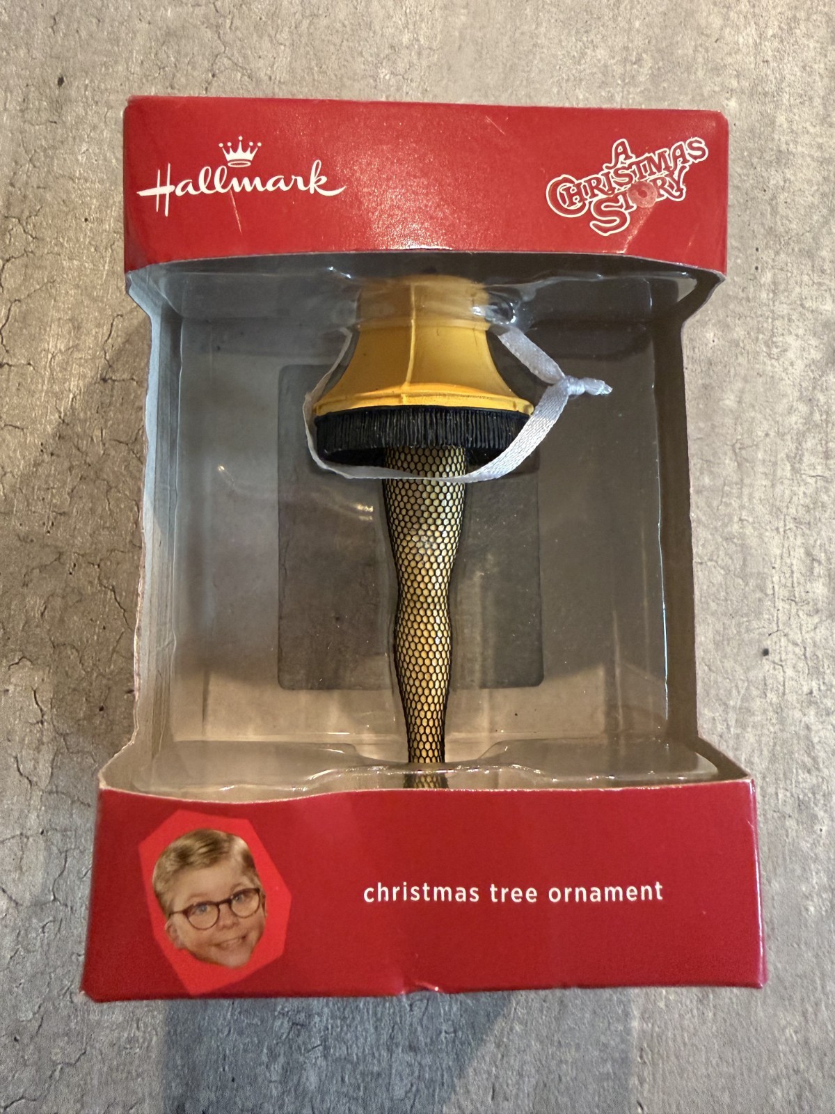 Hallmark A Christmas Story Legendary Leg Lamp 2016 Ornament - Ralphie Parker NiB