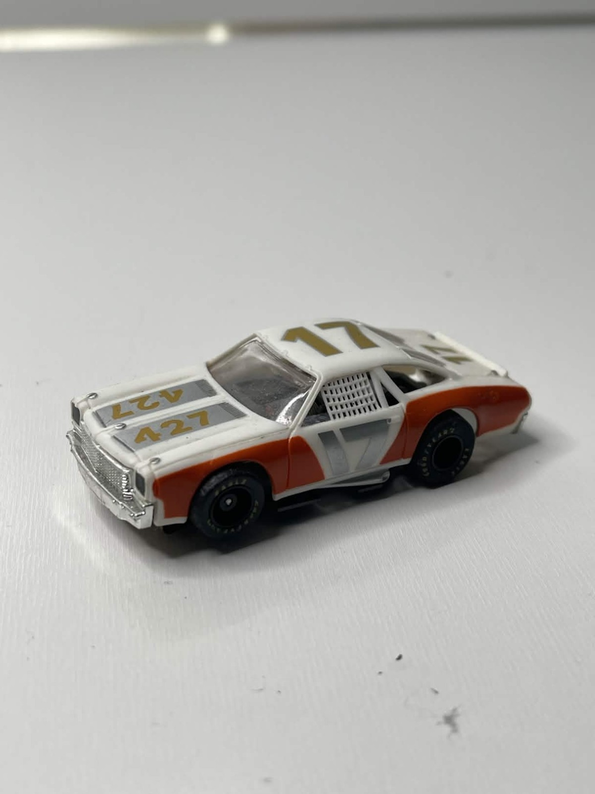 AFX Aurora Magna-Traction Chevelle White HO Slot Car 1975-001