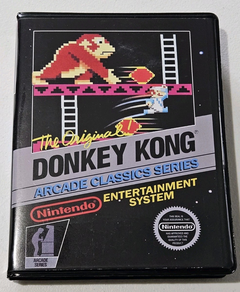 Donkey Kong CASE ONLY Nintendo NES Box The Original Arcade Classics Series