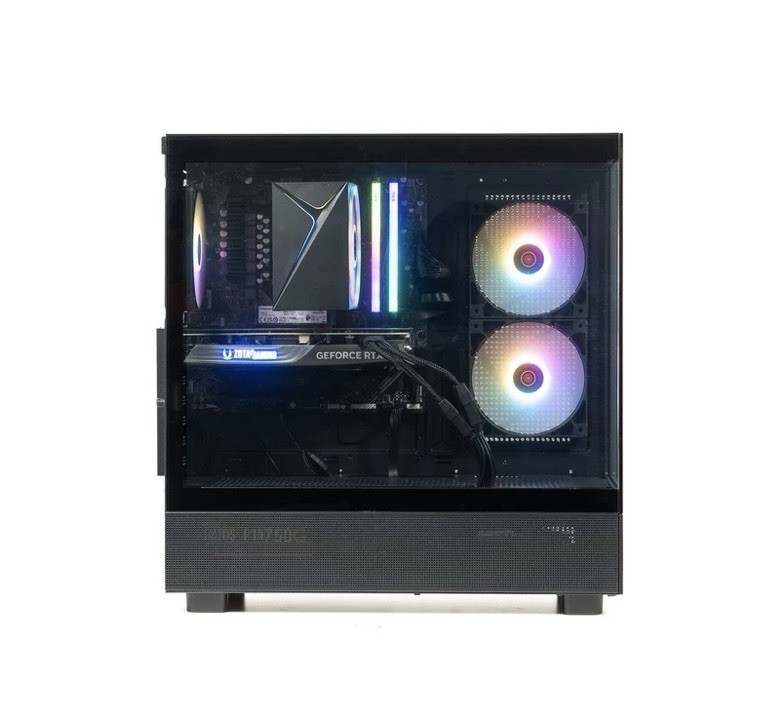 Azure 3 Black Gaming Tower AMD Ryzen 7 7800X3D RTX 5060 Ti 32GB 1TB SSD Win11