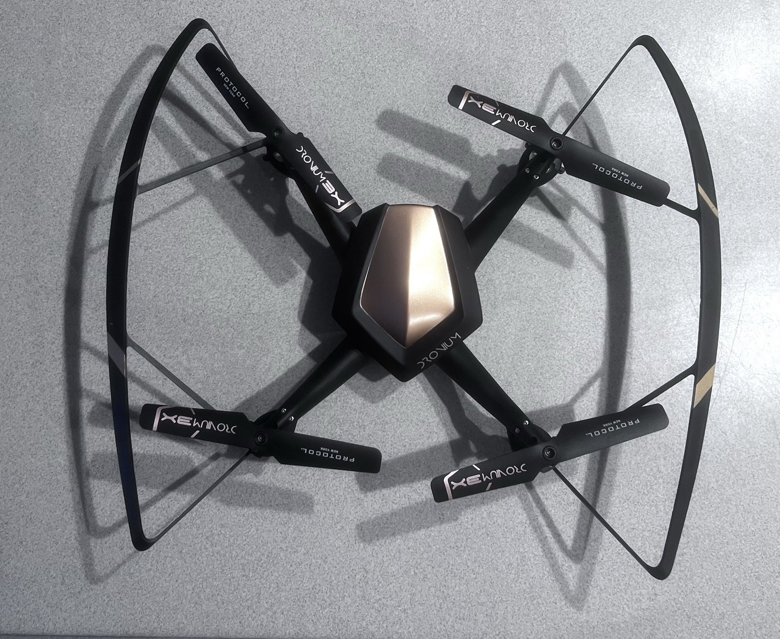 Protocol Dronium 3X WiFi FPV Drone 720p HD Camera Quadcopter w/ Remote & Box