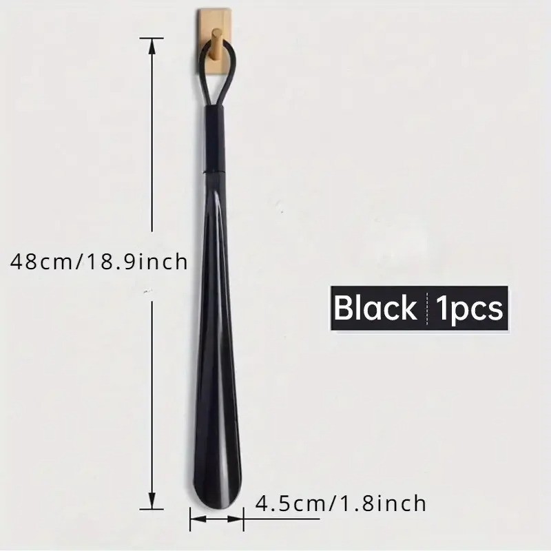 Extra Long Flexible Plastic Shoe Horn Durable Shoe Spoon for Easy Wearing