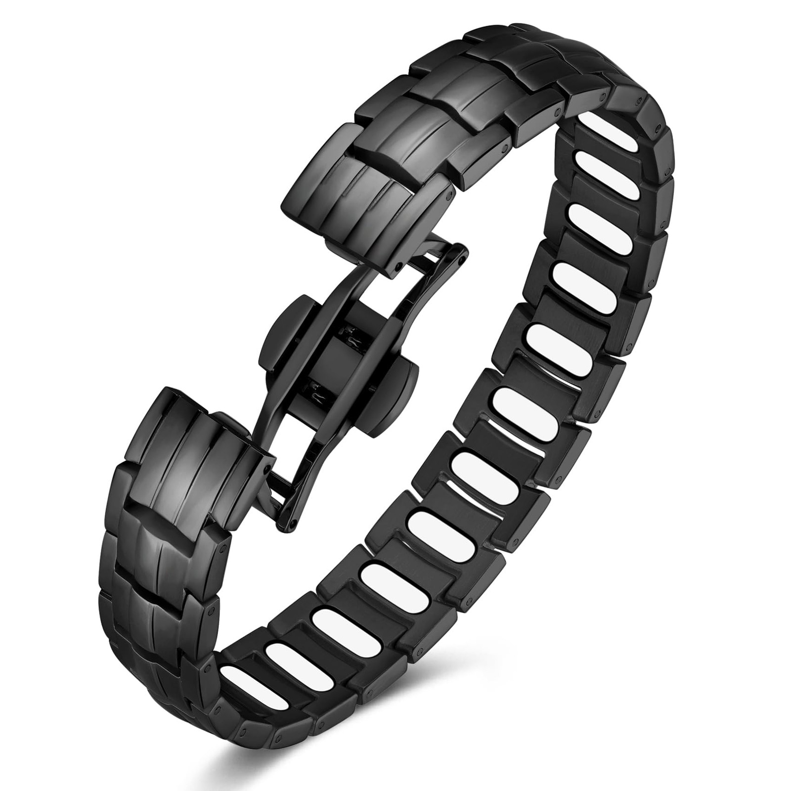 Jecanori 5X Strength Magnetic Bracelets for Men —Updated 5,000 Gauss Ellipse ...