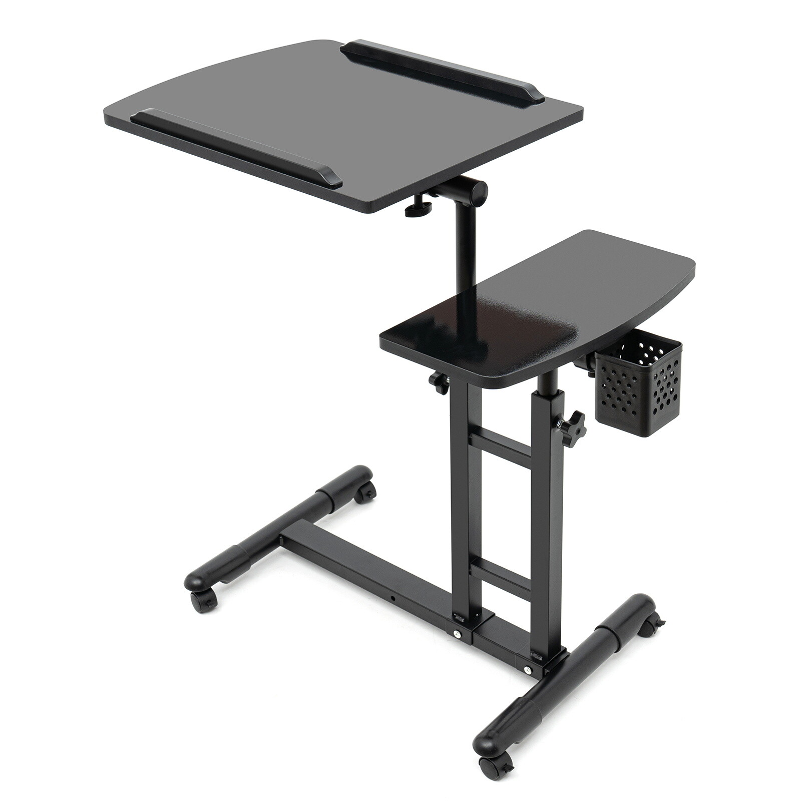 Tattoo WorkStation Arm Rest Mobile Work Station Portable Tray Rolling Stand