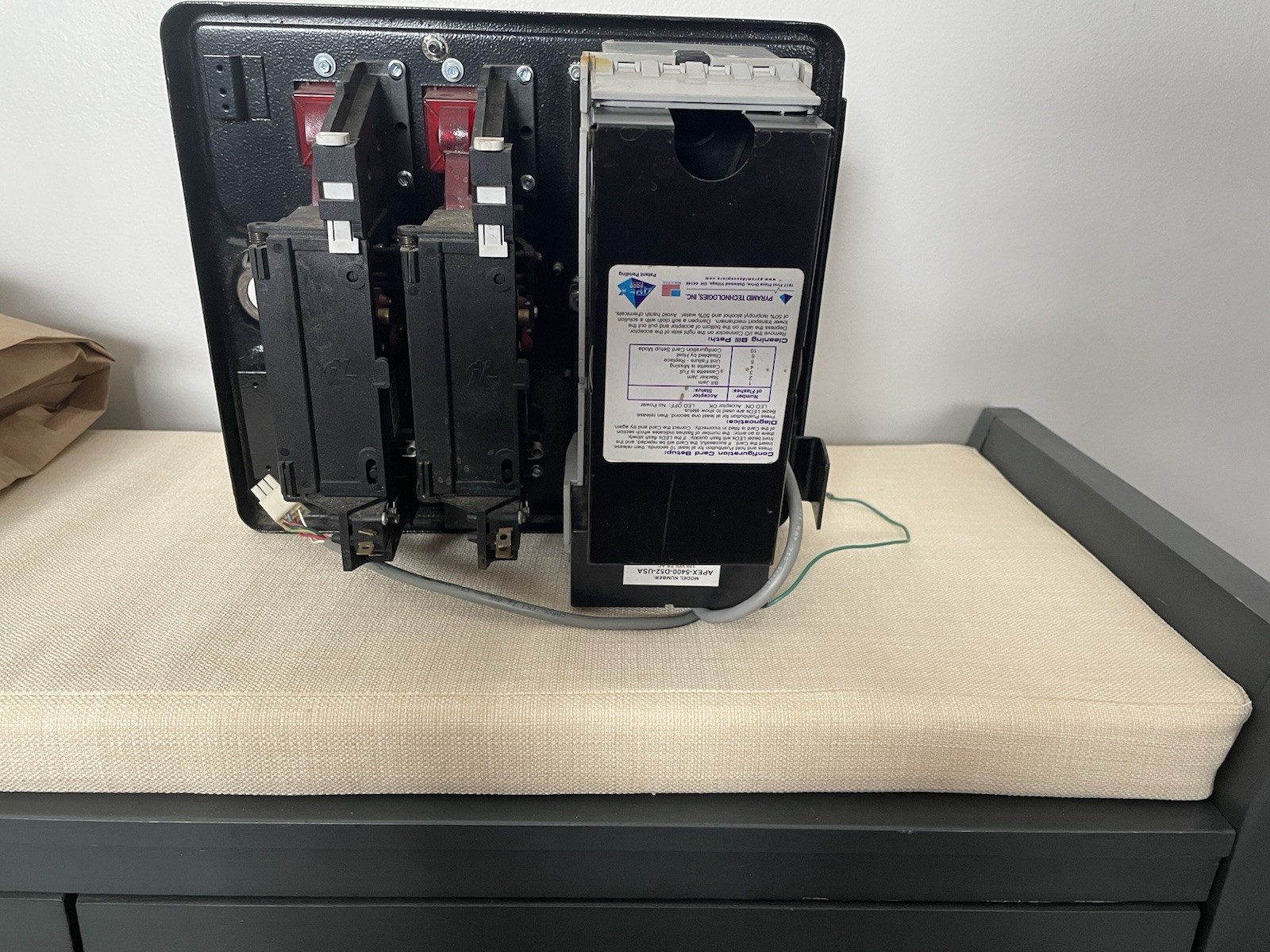 Arcade populated door panel