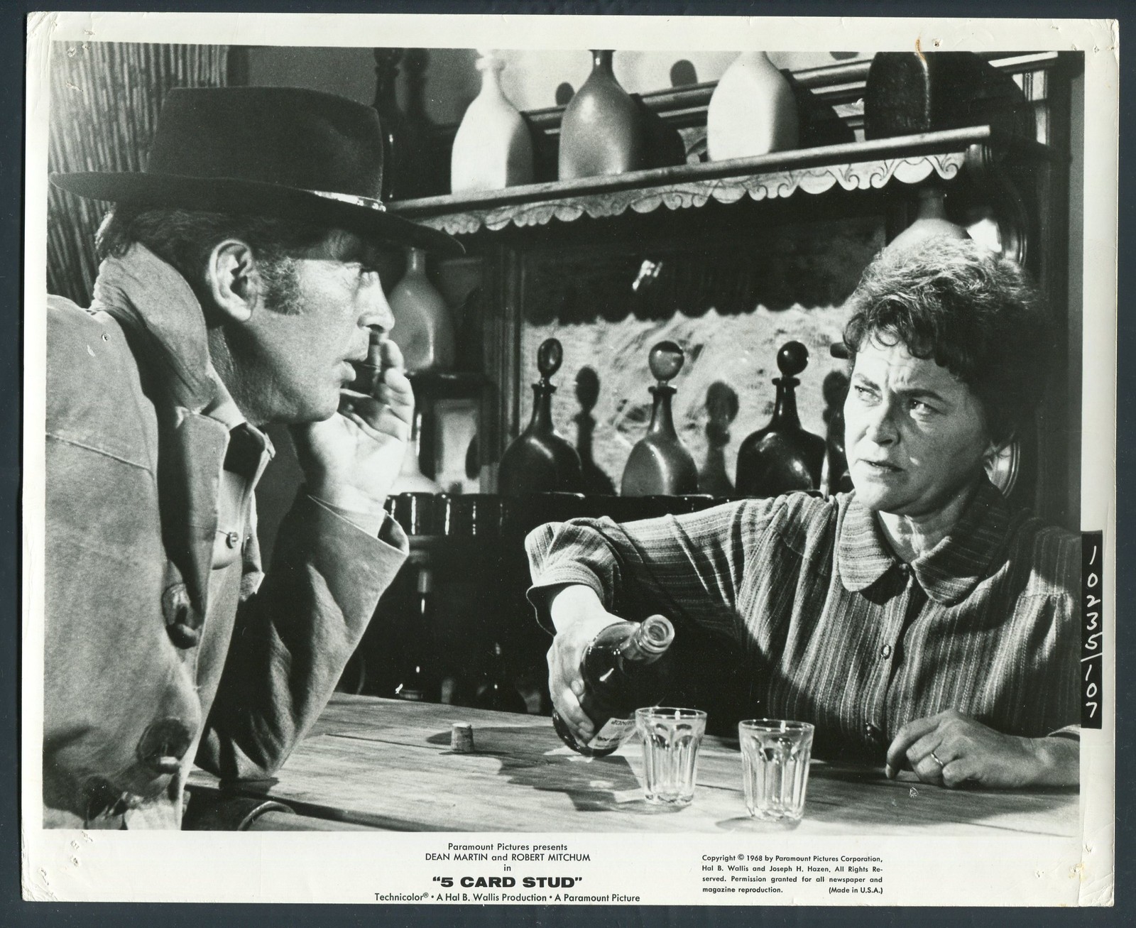 DEAN MARTIN RUTH SPRINGFORD in 5 Card Stud '68 SALOON WESTERN