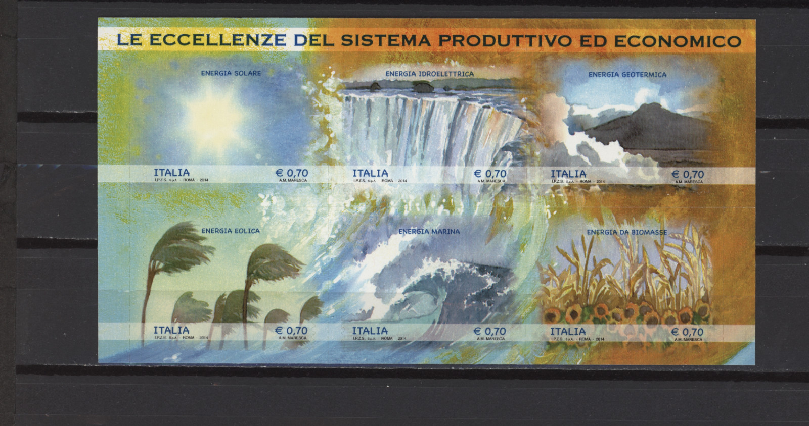 s58688 ITALY 2014 MNH** Excellence Production System s/s