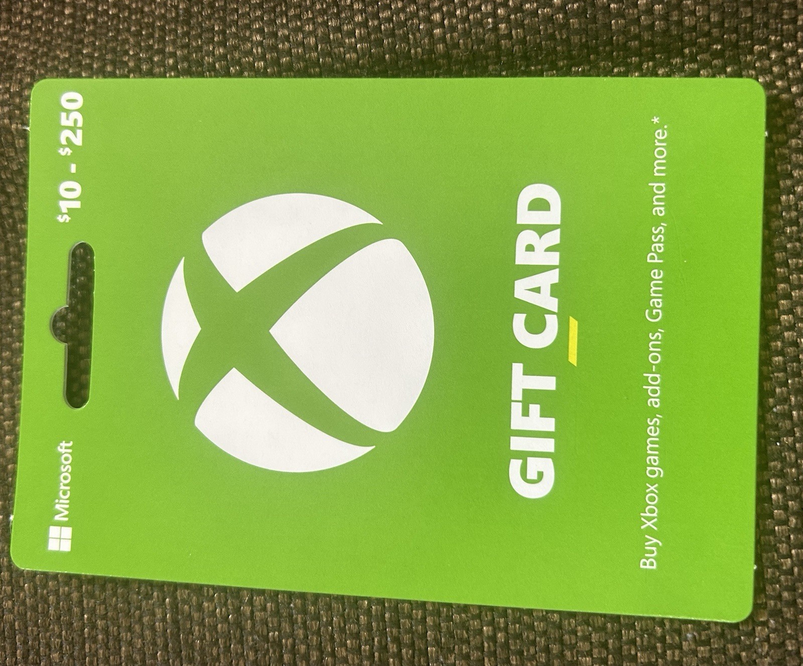 Microsoft Xbox Gift Card $10-$250 for Xbox One Series X|S 360 Console Games