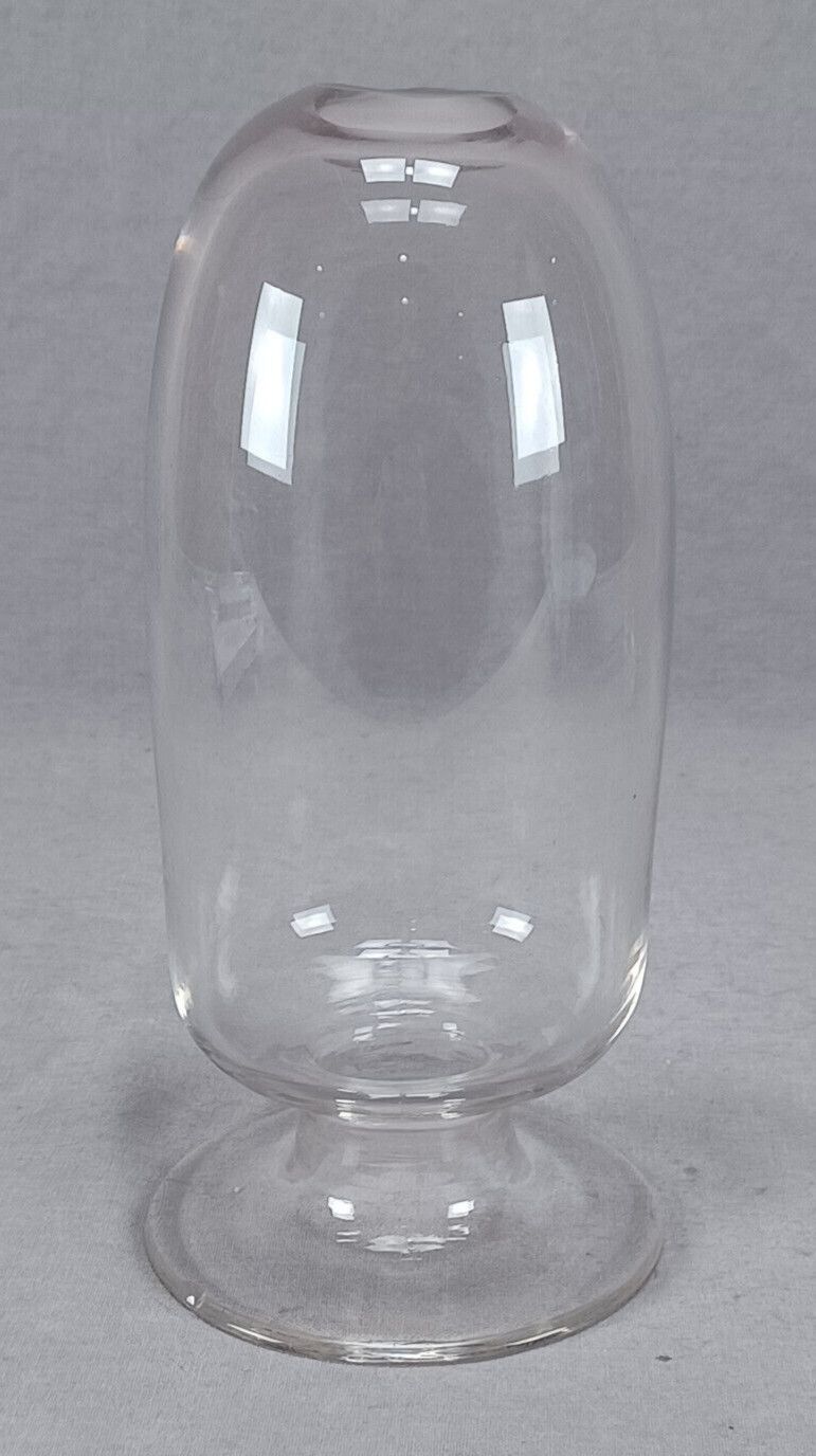 19th Century American Blown Glass 7 3/4 Inch Inverted Show Jar Apothecary Globe