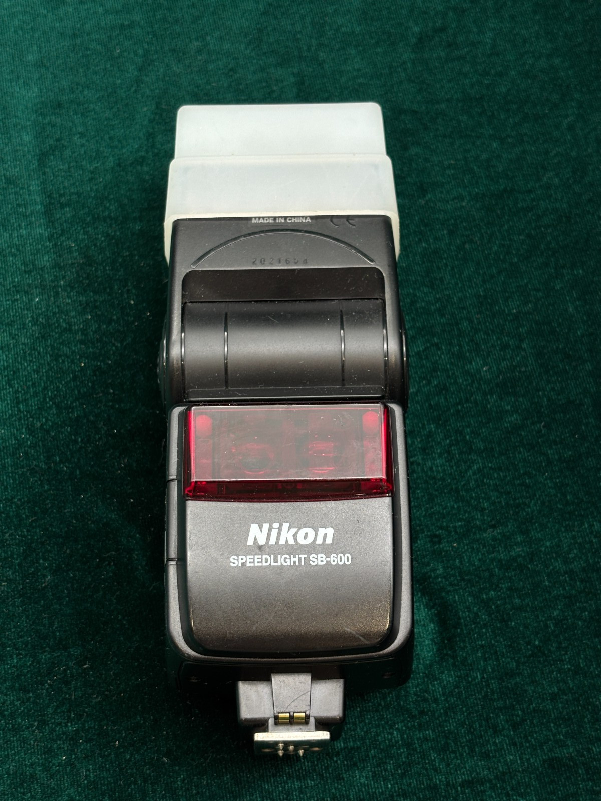 Nikon Speedlight SB-600 Flash/ Working