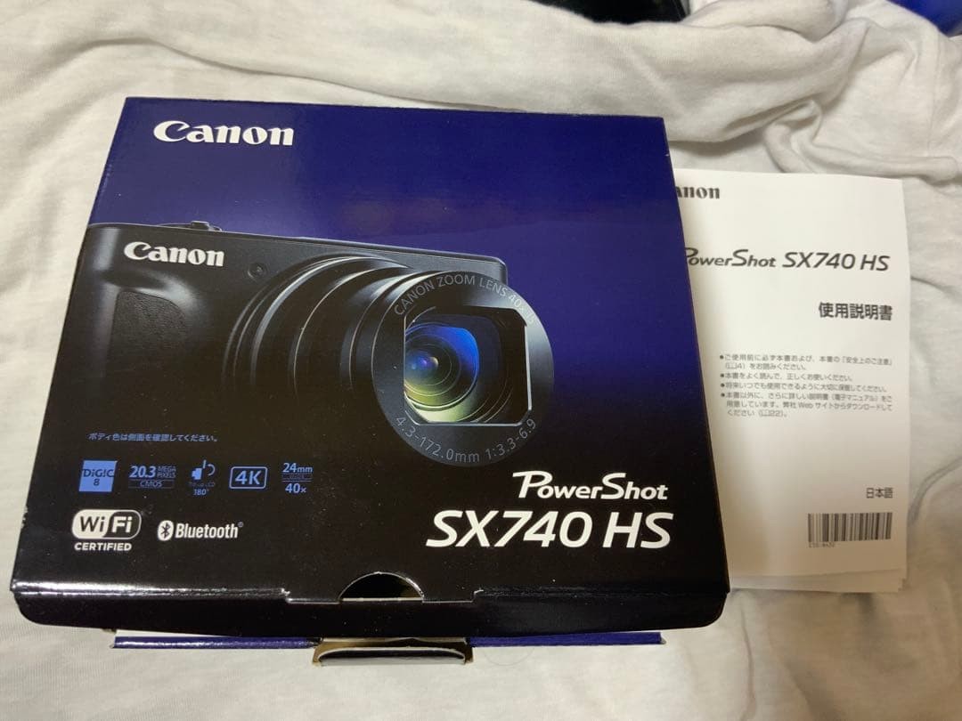 Canon PowerShot SX740 HS Compact Digital Camera Tested Working Seller Japan