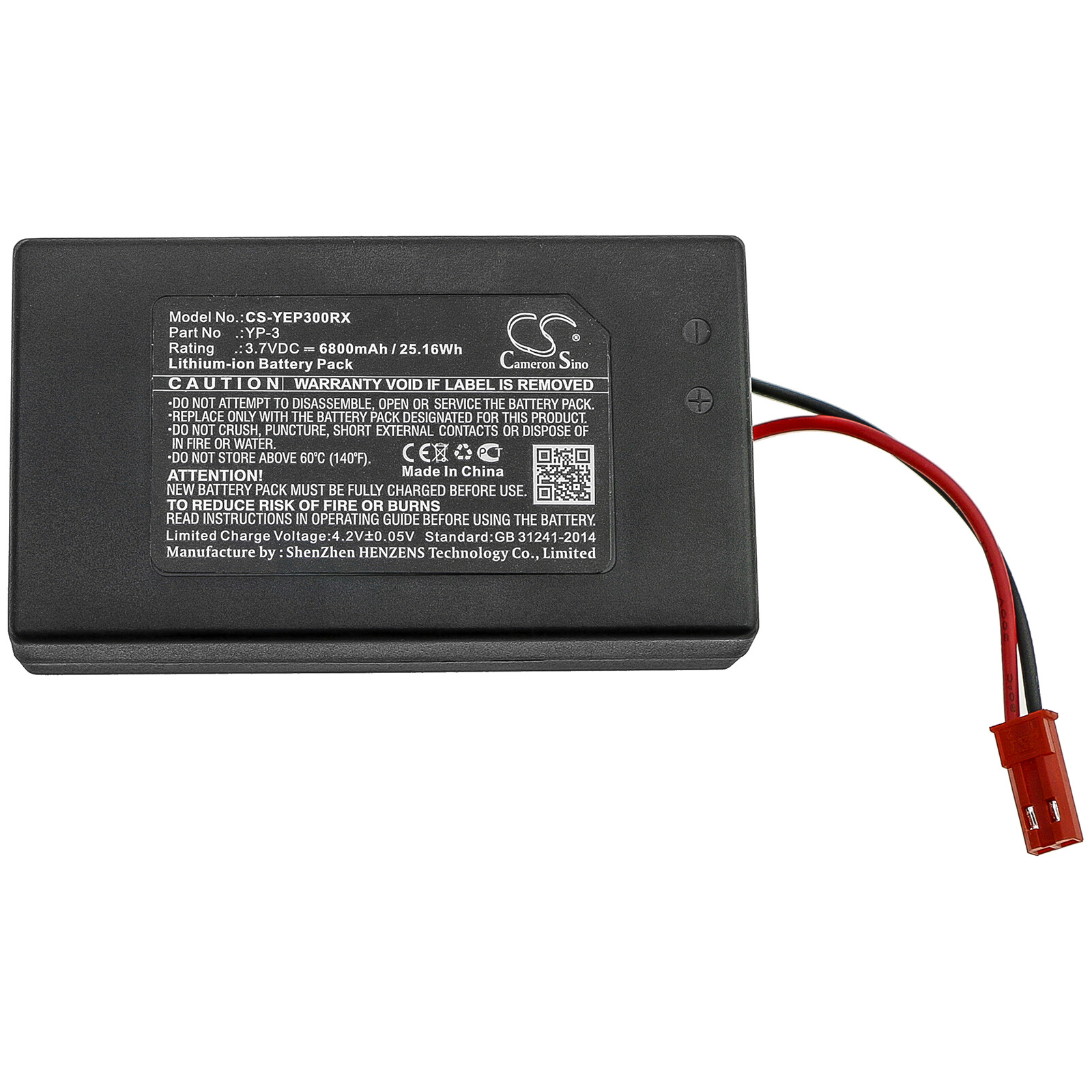 BATTERIE 6800mAh YP-3 For Yuneec Q500 ST10, ST10+ Chroma Ground Station