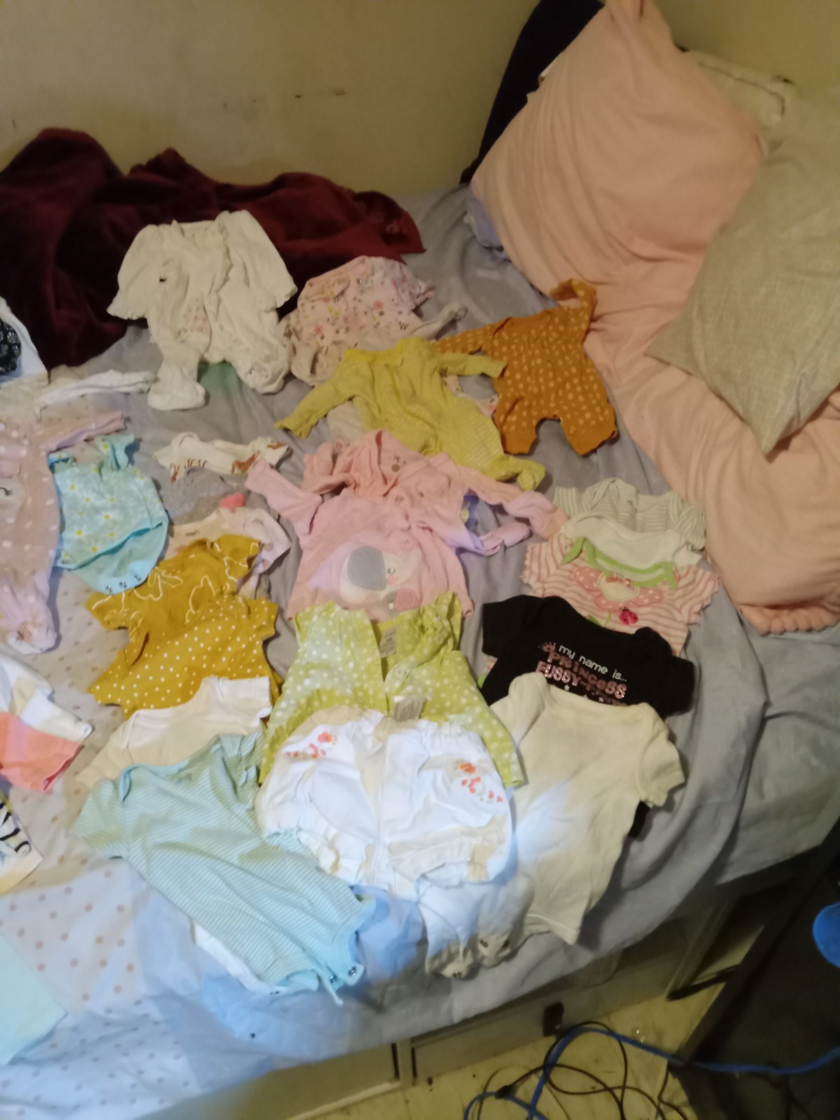 Baby Girl Lot newborn 48 Pieces