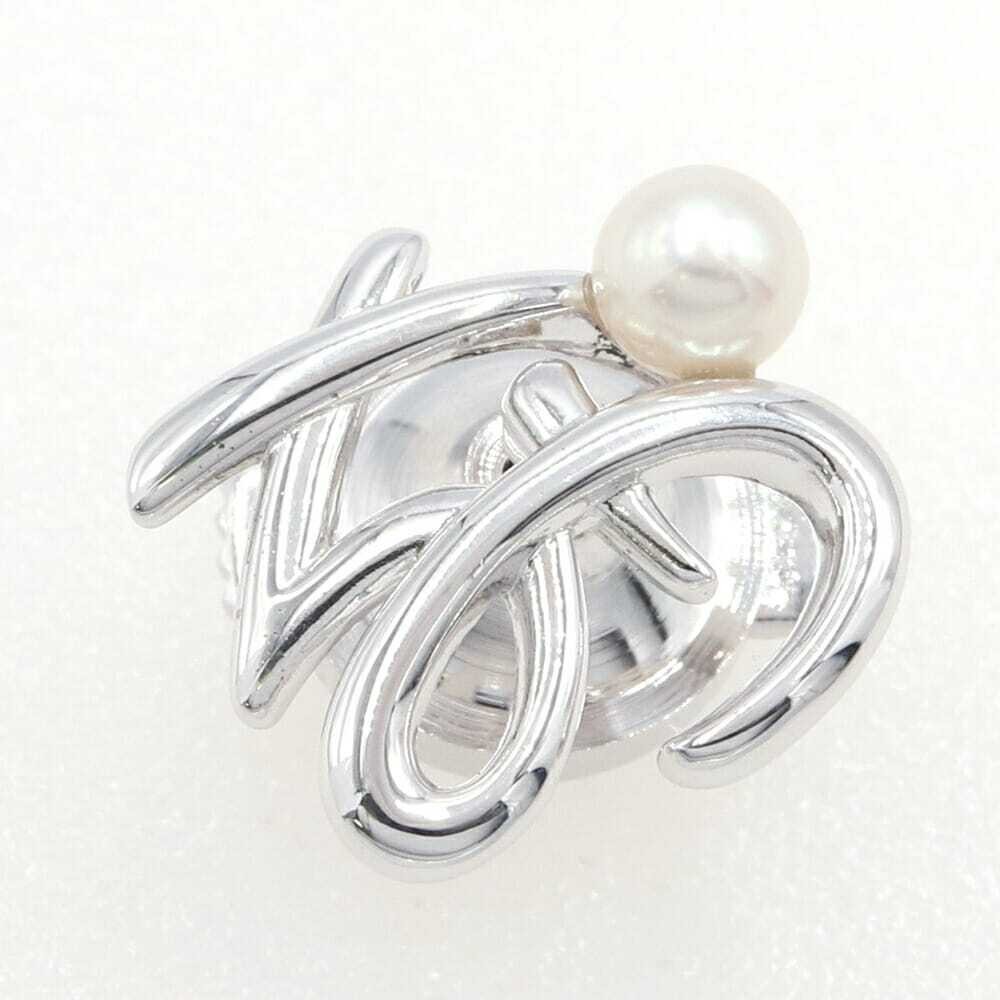 Tasaki Brooch SV Sterling Silver 925 Pearl Used Pearl Accessory Pin Brooch Lapel