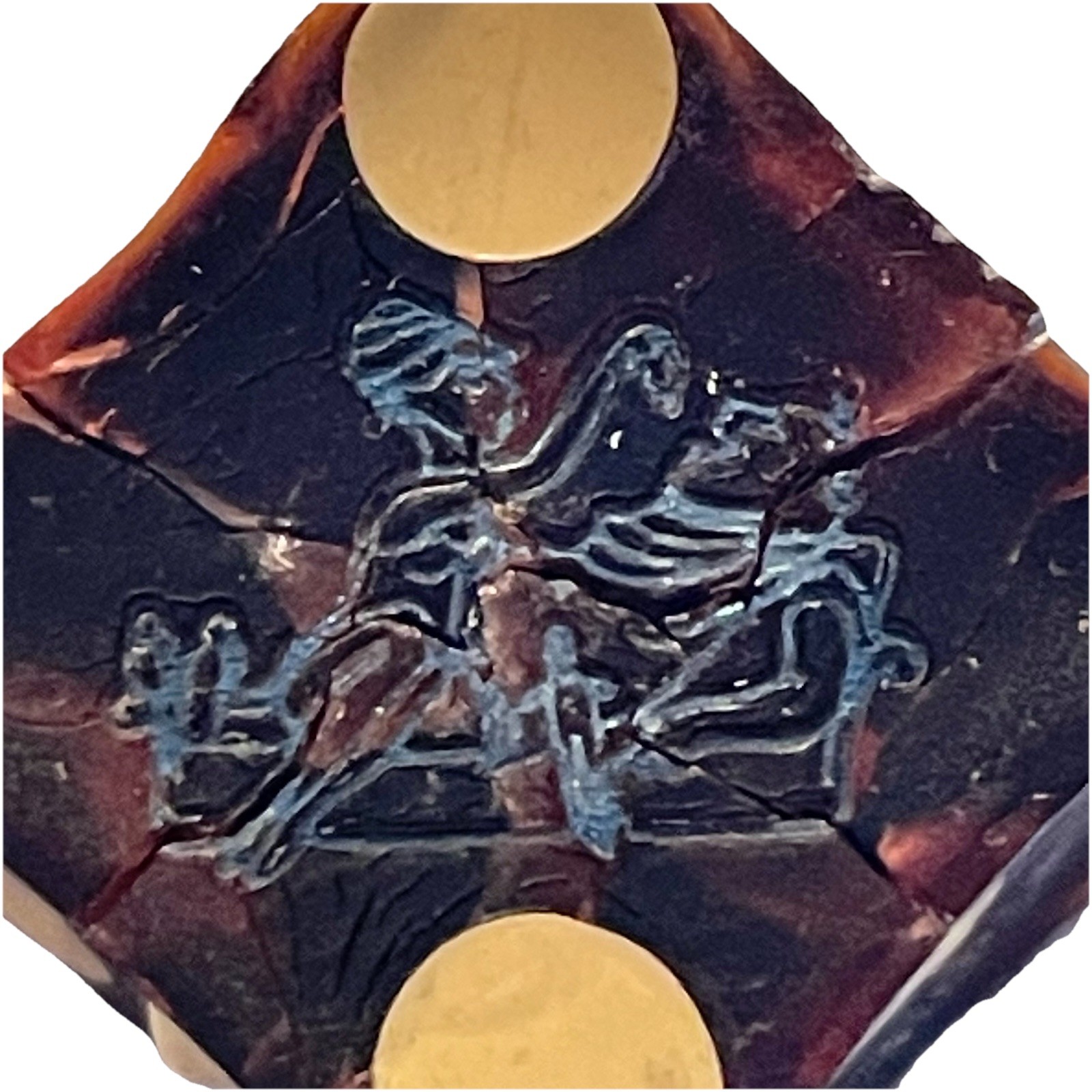 Rare Caesar’s Lake Tahoe Casino Die - One Dice - Greco Roman Graphic See Photos