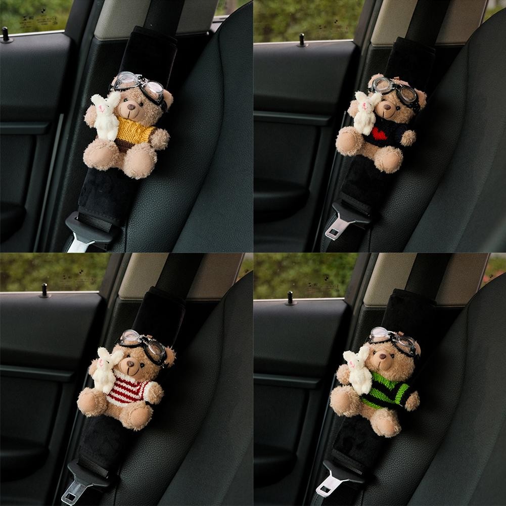 Cute Car Seat Belt Shoulder Protector Cover Car Safety Handle D3P7 Interio QWY
